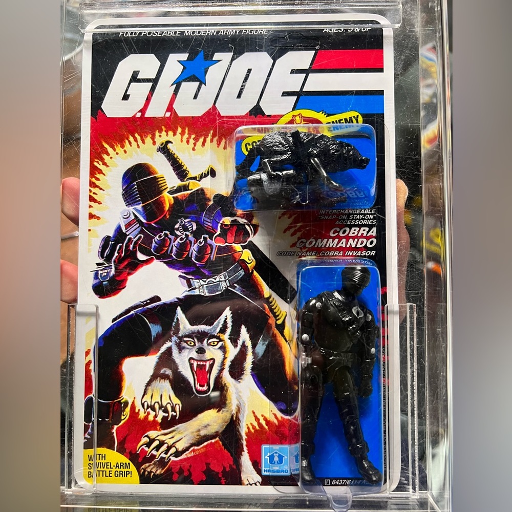 Black Major Gi Joe Cobra Commando/Cobra Invasor